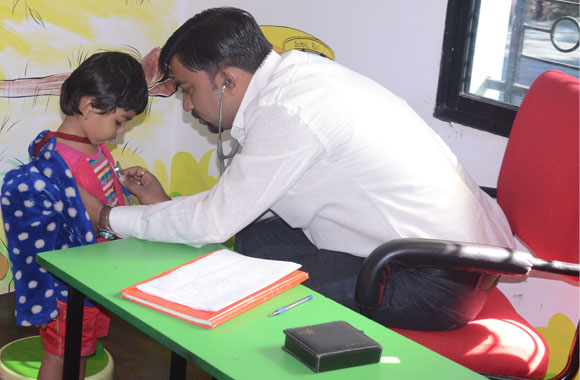 quality health check up camp held at vijaya convent school